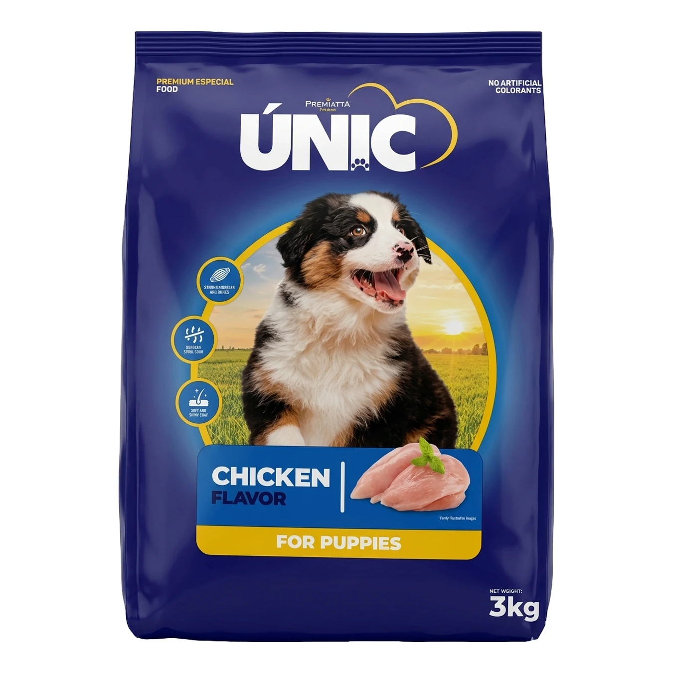 DOG UNIC FOR PUPPIES CHICKEN FLAVOR